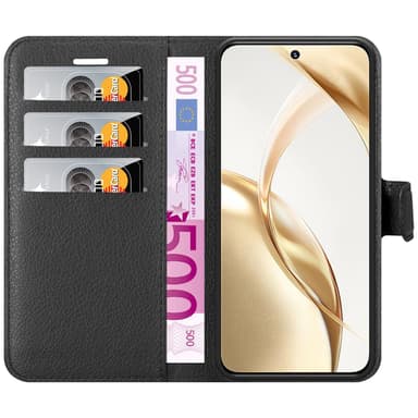 Honor 200 Deksel Etui Case (Svart)
