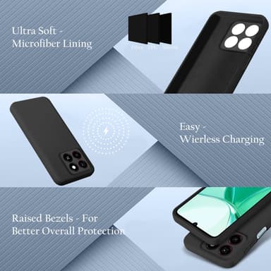 ZTE Blade A35 / A55 deksel case cover (svart)