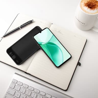 ZTE Blade A35 / A55 deksel case cover (svart)