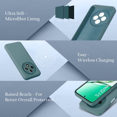 Oppo Reno 12 FS deksel case cover (grønn)