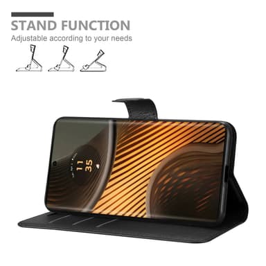 Motorola Moto Edge 50 Ultra Deksel Etui Case (Svart)