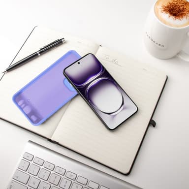Oppo Reno 12 deksel case cover (lilla)