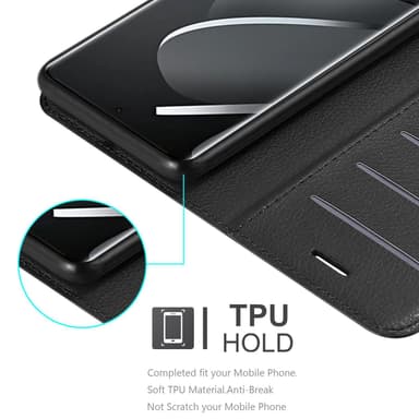 Xiaomi RedMi Note 14 Pro 5G Deksel Etui Case (Svart)