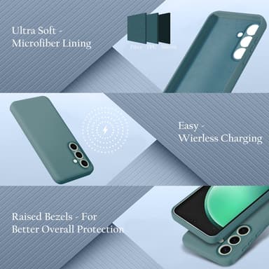 Samsung Galaxy S24 FE deksel case cover (grønn)