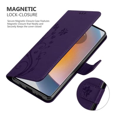 Motorola Moto Edge 50 Fusion lommebokdeksel Blomster