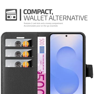 Samsung Galaxy S25 Deksel Etui Case (Svart)