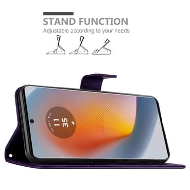 Motorola Moto Edge 50 Fusion lommebokdeksel Blomster