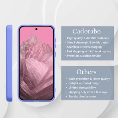 Google Pixel 9 deksel case cover (lilla)
