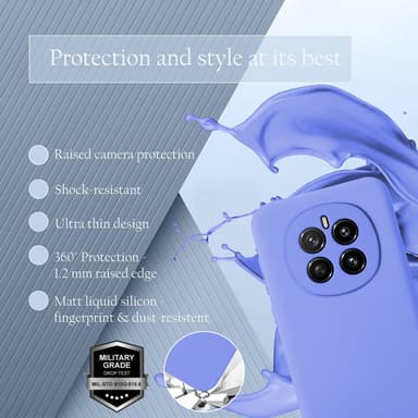 Honor Magic 7 deksel case cover (lilla)