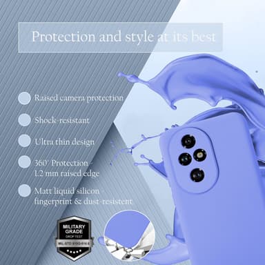 Honor 200 Pro deksel case cover (lilla)