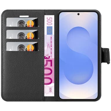 Samsung Galaxy S25 Deksel Etui Case (Svart)