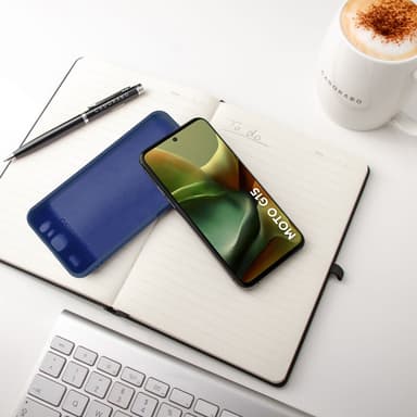 Motorola Moto G15 deksel case cover (blå)