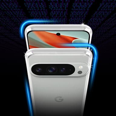 Google Pixel 9 PRO XL deksel case cover (Gjennomsiktig)