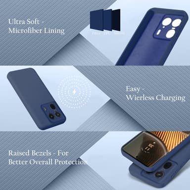 Motorola Moto Edge 50 Ultra deksel case cover (blå)