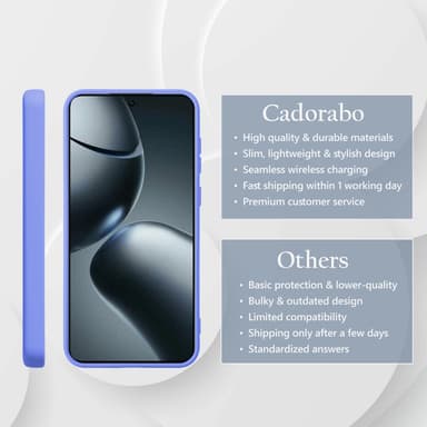 Xiaomi 14T deksel case cover (lilla)