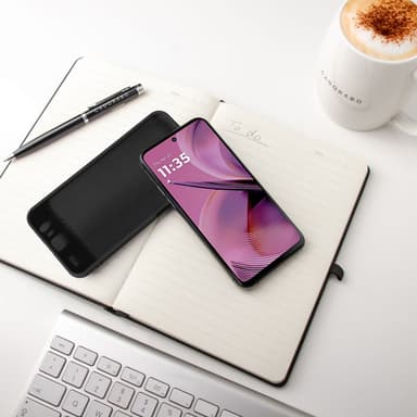 Motorola Moto G55 deksel case cover (svart)