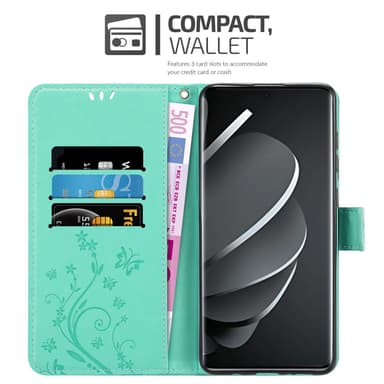 Xiaomi RedMi Note 14 Pro 5G lommebokdeksel Blomster