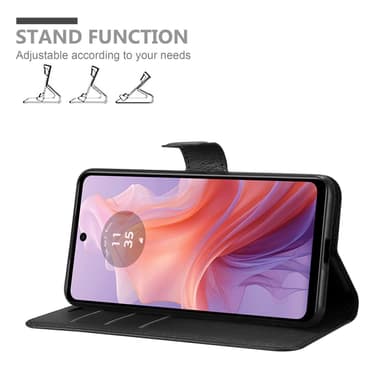 Motorola MOTO E14 Deksel Etui Case (Svart)