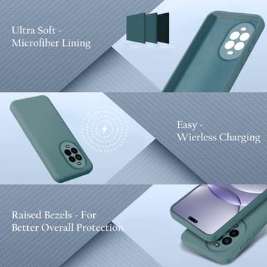 Huawei NOVA 13 Pro deksel case cover (grønn)
