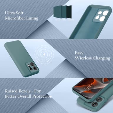 Motorola Moto Edge 50 Pro deksel case cover (grønn)
