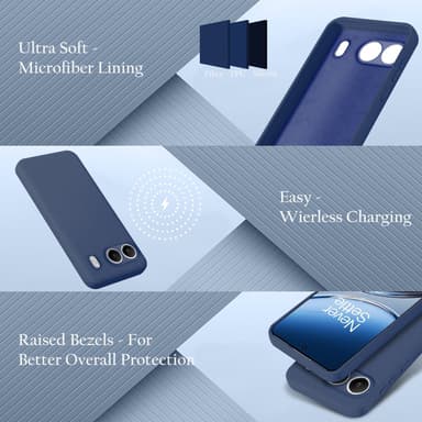 OnePlus Nord 4 deksel case cover (blå)