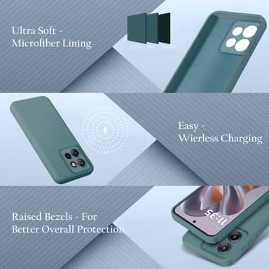 Motorola Moto Edge 50 Neo deksel case cover (grønn)