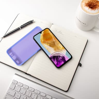 Samsung Galaxy M15 deksel case cover (lilla)