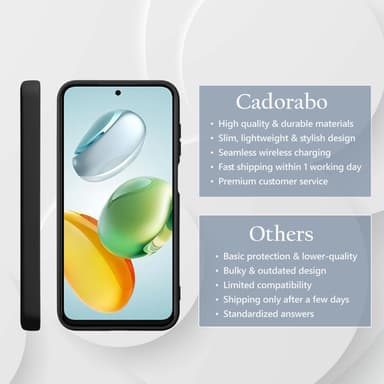 Honor 200 Smart deksel case cover (svart)