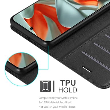 Google Pixel 9 PRO XL Deksel Etui Case (Svart)