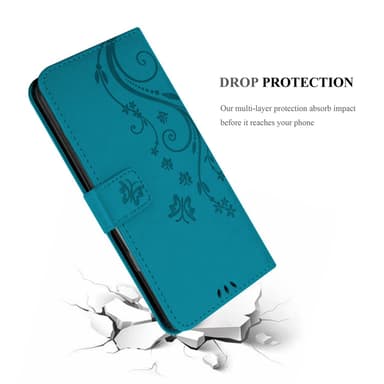 Xiaomi RedMi Note 14 Pro 5G lommebokdeksel Blomster