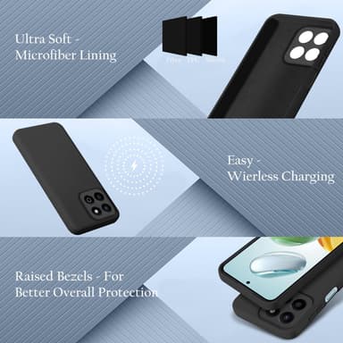Honor 200 Smart deksel case cover (svart)