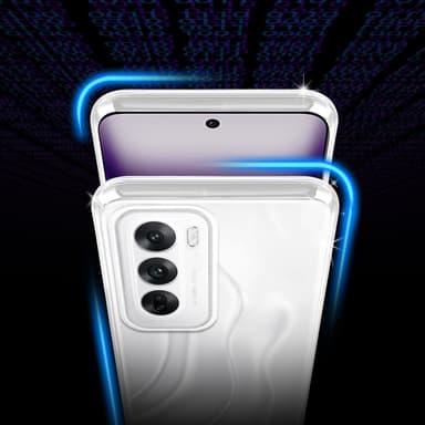OPPO Reno 12 deksel case cover (Gjennomsiktig)