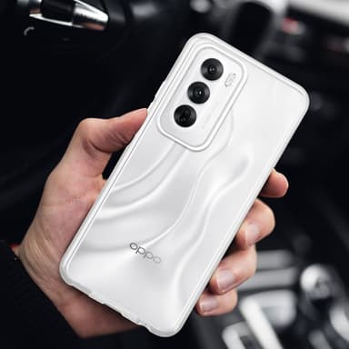 OPPO Reno 12 deksel case cover (Gjennomsiktig)