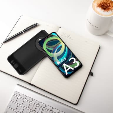 Xiaomi RedMi A3 / A3X deksel case cover (svart)