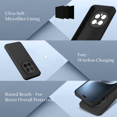 Honor Magic 7 Pro deksel case cover (svart)