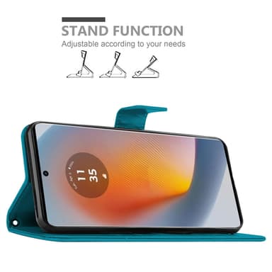 Motorola Moto Edge 50 Fusion lommebokdeksel Blomster
