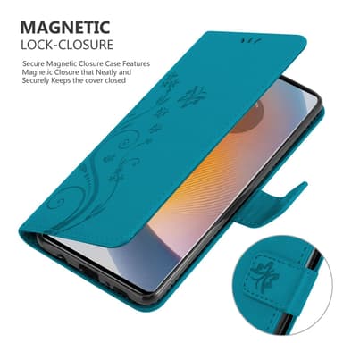 Motorola Moto Edge 50 Fusion lommebokdeksel Blomster