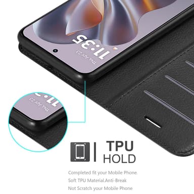 Motorola MOTO Edge 50 Neo Deksel Etui Case (Svart)