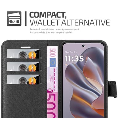 Motorola MOTO Edge 50 Neo Deksel Etui Case (Svart)