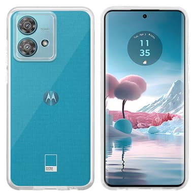 Motorola Edge 40 Neo deksel case cover (Gjennomsiktig)