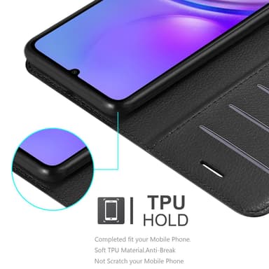 Samsung Galaxy A06 Deksel Etui Case (Svart)