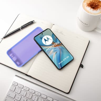 Motorola Moto G75 deksel case cover (lilla)