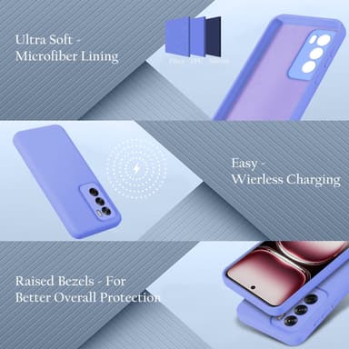Oppo Reno 12 Pro deksel case cover (lilla)