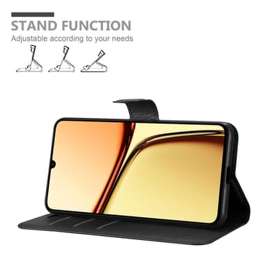 Realme C61 / C63 Deksel Etui Case (Svart)