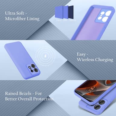 Motorola Moto Edge 50 Pro deksel case cover (lilla)
