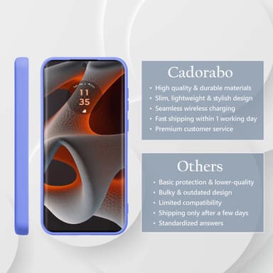 Motorola Moto Edge 50 Pro deksel case cover (lilla)