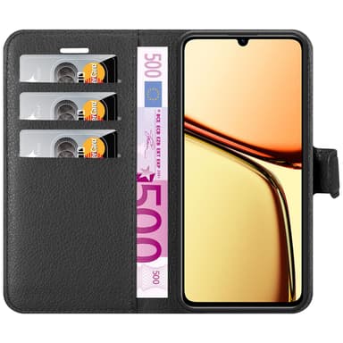 Realme C61 / C63 Deksel Etui Case (Svart)