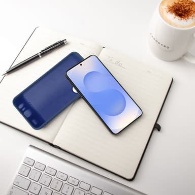 Samsung Galaxy S25 Plus deksel case cover (blå)