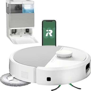 iRobot Roomba Combo 505 Plus rengjøringsrobot N185240 (hvit)