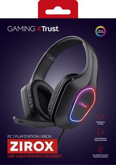 Trust GXT416 Zirox gamingheadset